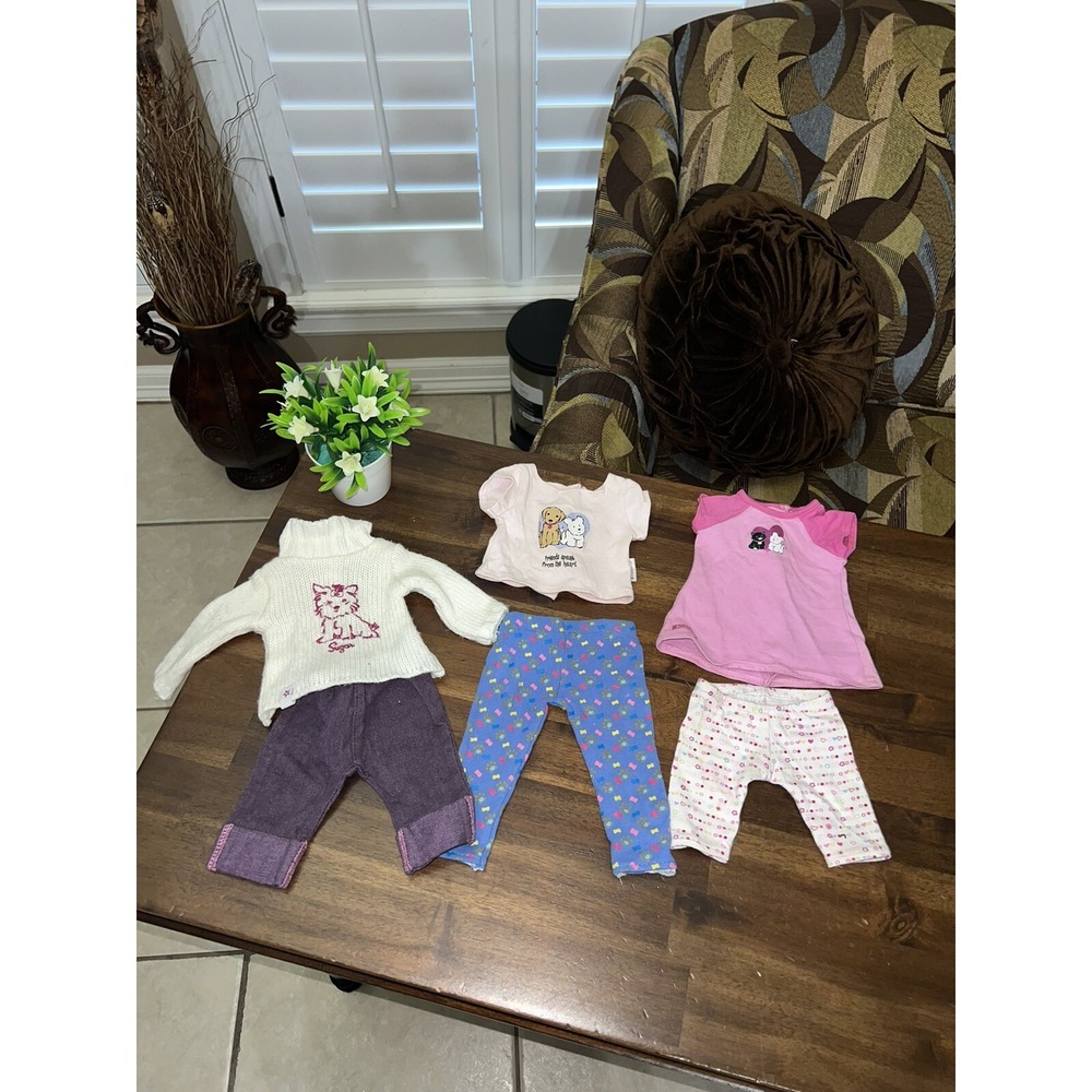 American Girl Doll Pets Clothing Lot For 18" Doll (let's Celebrate, Sweet Sugar)